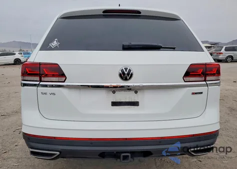 2021 Volkswagen Atlas Se z USA, uszkodzony, nr VIN 1V2HR2CA8MC567312